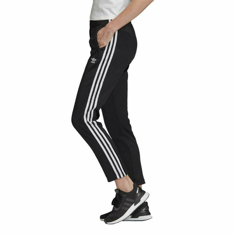 adidas Originals Women's Super Women Track Pants Size Small Black/White  FM3323 