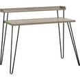 thumbnail image 1 of Ameriwood Home Haven Retro Computer Desk with Riser, Olive Green with Gold Legs, 1 of 8