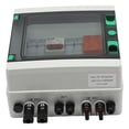 thumbnail image 4 of Miumaeov Solar PV Combiner Box 2 Strings DC 500V/1000V Circuit Breaker fits Solar Panel, 4 of 12