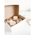 thumbnail image 5 of [150 Pack] White Bakery Pastry Boxes 9 x 9 x 4 Inches - White Kraft Paperboard for Home or Retail - Eco Friendly Paper Cardboard Recyclable for Pastries, Cookies, Cakes, Pies, Gift Box, Baby Shower, 5 of 5