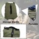 thumbnail image 3 of Bolsa de herramientas enrollable, bolsa enrollable para llaves, organizador de herramientas multiusos, 5 bolsillos con cremallera, estuche de almacenamiento envolvente para Kit de ayuda para, 3 of 5