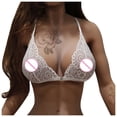 thumbnail image 3 of Penkiiy Women Lingerie Women's Fashion Comfortable Loose Lace Funny Underwear Casual White Bras, 3 of 9