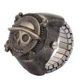 thumbnail image 4 of Reloj de anillo de Cuarzo ANGGREK Cubierta abatible Rojo Negro, 4 of 8