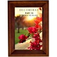 thumbnail image 1 of Decorebay Home Solid Wood Single Photo Display Picture Frames - Black Brown, 1 of 3