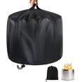 thumbnail image 1 of BRILLAR Funda para parrilla de barbacoa portátil de primera calidad - Resistente a la intemperie e impermeable (56 x 36 cm) - Grande, resistente a desgarros y adecuada para barbacoas portát, 1 of 5