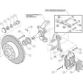 thumbnail image 3 of Wilwood 140-14065-R Classic Series Dynalite Front Brake Kit, 3 of 5