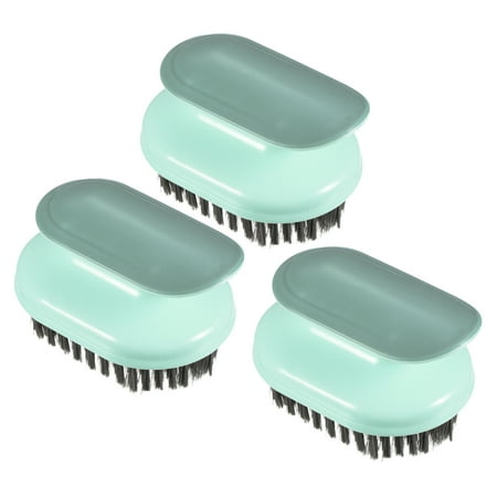 

Uxcell 4.7 PP Bristle Cleaning Brush with ABS Grip Shoes Clothes Scrubber Green 3 Pack