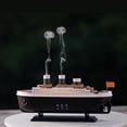 thumbnail image 3 of Retro Ship Essential Oil Diffuser, 250ml Desktop Humidifier with Remote Control for Bedroom, Office, Aromatherapy Diffuser 7 Lighting Modes And Misting, 3 of 7