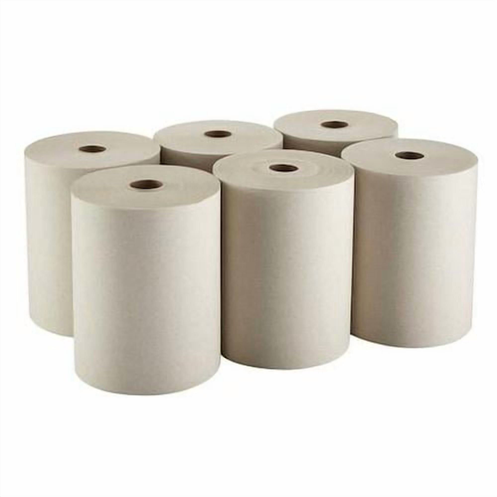 Georgia-Pacific enMotion Hardwound Paper Towels, 1 Ply, Continuous Roll Sheets, 800 ft, Brown, 6 PK