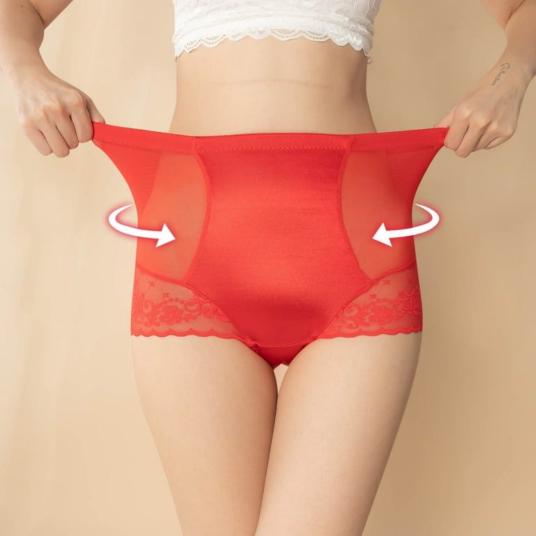Short Yoga Pants Womens Underwear Seamless Bikini Lace Underwear Half Back  Covering Panties Fitted Running Shorts Women