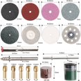 thumbnail image 4 of Jinsinto Kit de 217 Pcs, Accessoires pour Outil Rotatif, pour Outil Rotatif, Coupe, Polissage, 4 of 5