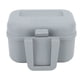 thumbnail image 1 of Caja de cebo vivo para pesca, estación de cebo de pesca, soporte de cebo de gusano impermeable de plástico, contenedor de cebo vivo resistente al calor, gris S, 1 of 5