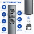 thumbnail image 2 of Clicker remoto inalámbrico NinjaABXY para Powerpoint, 2 of 7