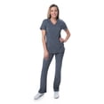 thumbnail image 6 of Urbane Women's Align Contemporary Slim Fit Fade Resistant 3 Pockets Pull On Cargo Scrub, Style 9333, 6 of 9