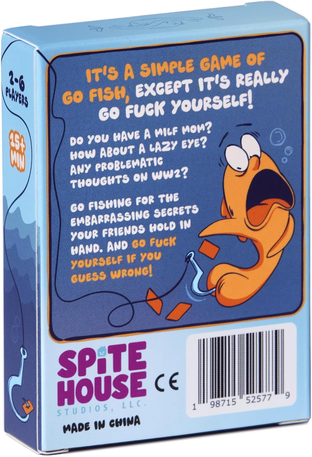 Go F Yourself! – The Grown Up Go Fish Card Game You've Always Wanted | Hilarious Party Game for Grown Ups, 2+ Players | 52 Cards, 13 Unique Pairs Edition