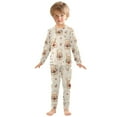 thumbnail image 7 of Boys Pajamas Girls Pajama Christmas Bear Cute Comfortable Cotton Two-piece Pajama Set, 7 of 7
