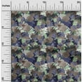 thumbnail image 2 of oneOone Polyester Spandex Blue Fabric Abstracts Fabric For Sewing Printed Craft Fabric By The Yard 56 Inch Wide, 2 of 5