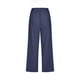 thumbnail image 5 of ICHUANYI Clearance Fashion Womens Casual Printing Elastic Loose Pants Straight Wide Leg Trousers With Pocket(Navy, S) ICHUANYI WER2023080804040, 5 of 5