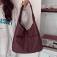 thumbnail image 4 of Bolso Mano Retro para Mujer Bolso Informal Suave para Las Axilas Bolso para Otoño E Invierno (rojo), 4 of 7
