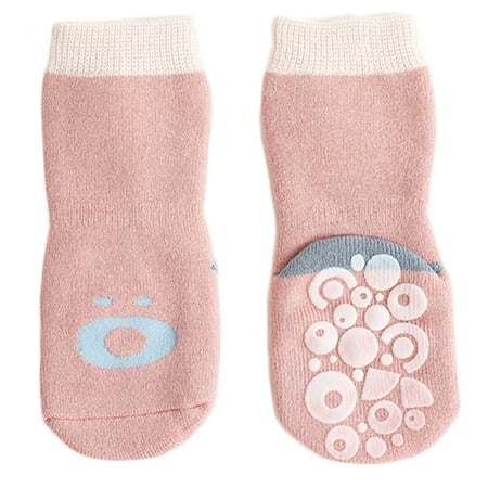 

All Weather Non-slip Socks Unisex Girls Boys for Winter Autum Ankle Socks Newborn Infant Toddlers Non-Slip