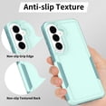 thumbnail image 3 of Defender Case for Samsung Galaxy S26 Plus 5G 6.7", Dual Layer PC+TPU Rugged Shockproof Full Body Protective Cover,Light Green,For Galaxy S26 Plus 5G, 3 of 6