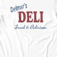 thumbnail image 3 of Marvel Spider-Man Brand New Day Men's Delmar's Deli Logo T-Shirt (Bright White, S-XXXL), 3 of 4