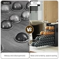 thumbnail image 7 of Coffee Pod Drawer Holder 72 Pods Large Capacity 4 Tier Holder for Vertuo Coffee Pod Organizer for Countertop Storage Rack for Nespresso Vertuo Pods Space Saving Black KH06BB, 7 of 7