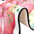 thumbnail image 3 of Dreamtimes Pink Pumpkin Floral Hallway Runner Rug 2'x6' Kitchen Rug with Rubber Backing Fall Autumn Harvest Non Slip Entryway Rug Runner Washable Soft Area Rug for Hallway Bedroom Kitchen Decor, 3 of 6