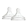 thumbnail image 1 of Dr. Brown's Natural Flow Options+ Wide-Neck Bottle Nipple 2 pack Y Cut, 1 of 6
