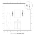 thumbnail image 4 of 10102-02 Livex Lighting Aero - 2 Light ADA Bath Vanity In Nautical Style-17.75 Inches Tall and 4.5 Inches Wide-Polished Brass Finish, 4 of 16