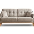 thumbnail image 4 of Light Gray Sofa - 93.50 lb Weight - Indoor Living - Sturdy Seating, 4 of 4