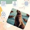 thumbnail image 3 of Sea Lion Printed Gaming Mousepad Desk Mat, Non-Slip Rubber Bottom Mouse Mat 8.3x9.8 Inch - Suitable for Office and Gaming, 3 of 6