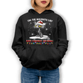 thumbnail image 4 of On The Naughty List And I Regret Nothing Christmas Pullover Hoodie - Size 2XL, 4 of 4