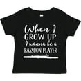 thumbnail image 3 of Inktastic Future Bassoon Player Bassoonist Boys or Girls Toddler T-Shirt, 3 of 5