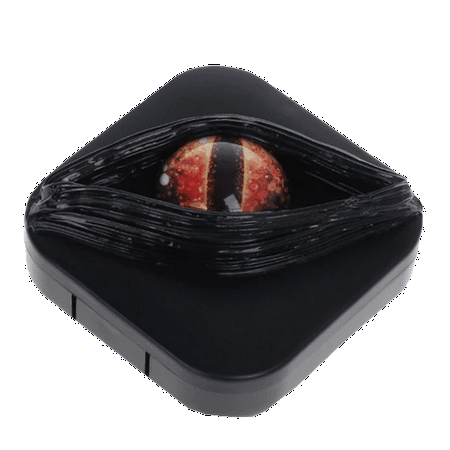 Contact Lens Case With Red Eye Dragon Black Case For Boys Girls, CLD-R