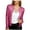 QR3-Hot Pink, variant on Meichang Sequin Blazer Women Petite Casual Open Front Cardigan Crop Shrug Sparkly Jacket Glitter Blazer Long Sleeve Short Coats Wedding Party Outerwear