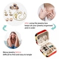 thumbnail image 4 of Ladybird Travel Portable Square Jewelry Box Earring Necklace Bracelet Organizer Storage Display Case Holder Stand Box Display, 4 of 6