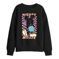 thumbnail image 1 of Disney Boys/Girls Mickey Mouse Warp Check Sweatshirt, 1 of 4