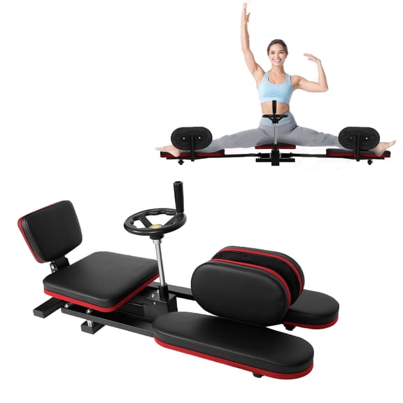 Leg Stretcher for Flexibility & Hip Stretching, 350 LBS Heavy Duty Steel Frame Home Gym Equipment, Leg Split Stretcher Machine for Yoga, Dance, Martial Arts, 38.6" D x 15" W x 16.5" H