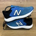 thumbnail image 1 of New Balance Shoes Mens Size UK 8.5 Blue White Gym Road Running Trainers 520 V, 1 of 5