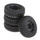 thumbnail image 2 of 1:10 neumáticos ruedas para P408 piezas de repuesto de reparación de automóviles Hugo Neumáticos de coche RC, 2 of 6