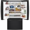 thumbnail image 2 of GE Appliances Energy Star 27.7 cu Ft. Freestanding French-Door Refrigerator 385 lb, 2 of 5