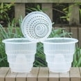 thumbnail image 5 of CreativeArrowy Flower Pot Planters Nursery Pots Flowerpots Transparent Hydroponics Box With Air Column, 5 of 15