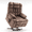 Brown Velvet, variant on JUUXO Oversized Lift Chair Lay Flat Recliner, Large Power Lift Chair for Elderly, Extra Wide Heated Massage Chair for Big and Tall in 25.6" Seat Width, 400 lbs