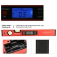 thumbnail image 3 of Digital Angle Finder Inclinometer 4 X 90 Inclinometer Aluminum Alloy Material With  Base Electronic Multipurpose Protractor Tool Red, 3 of 8