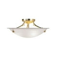 thumbnail image 2 of Beaumont Lane 3 Light Ceiling Mount in Polished Brass, 2 of 2
