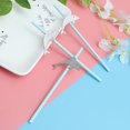 thumbnail image 3 of Dolphin Design Paper Straws for Drinking Multi Color Party Supplies 12pcs, 3 of 9