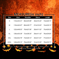 thumbnail image 6 of FGVCTG Halloween Sweatshirts for Women Drawstring 3/4 Sleeve Halloween Hoodie Ghost Graphic Spooky Oversized Pullover Hoodies Saffron 3XL, 6 of 6