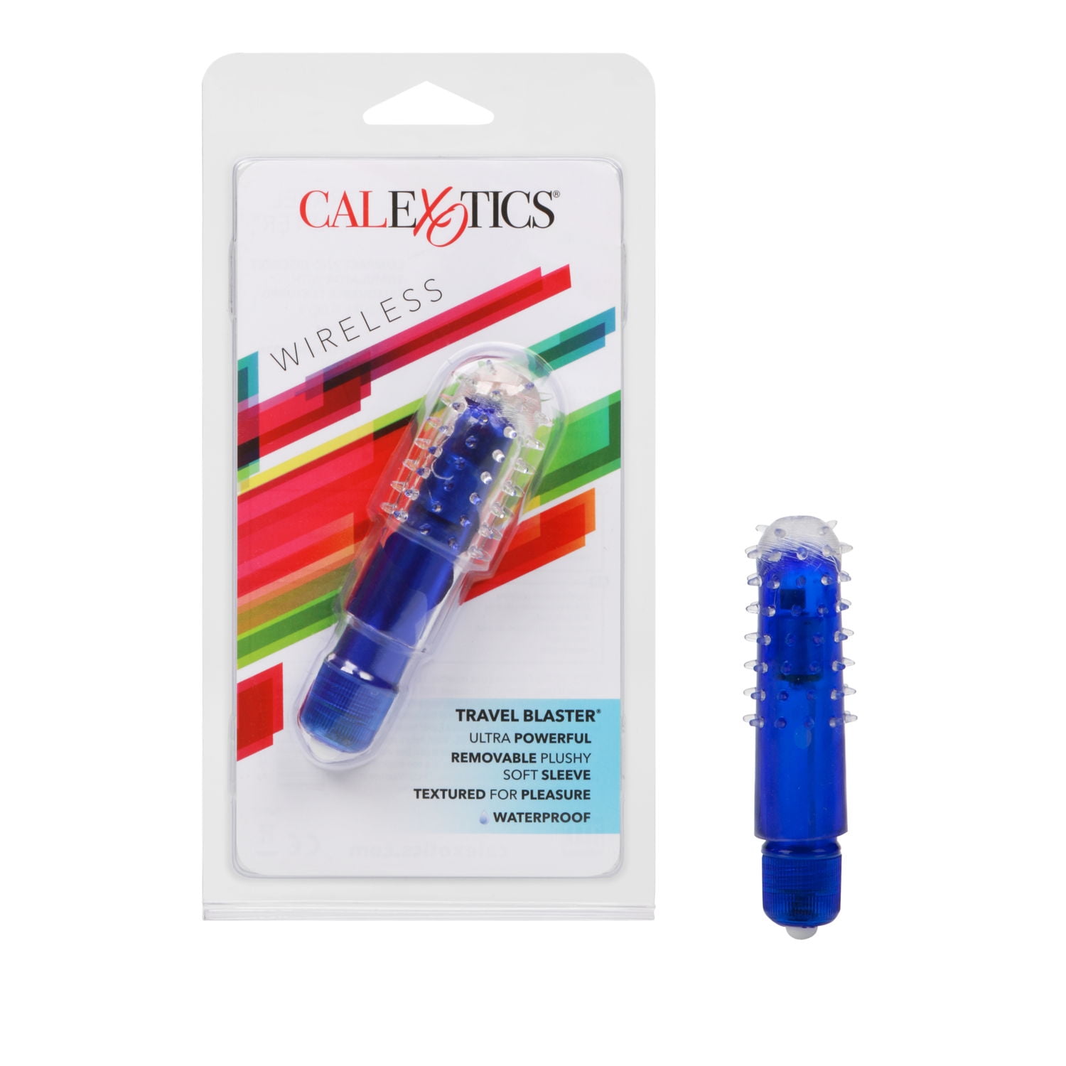 California Exotic Novelties CalExotics Travel Blaster Textured Powerful Vibrating Bullet