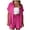 Hot Pink, variant on QGJZVUNL Cotton Linen 2 Piece Sets for Women Summer Clothes Short Sleeve Button Down Shirts and Drawstring Shorts Lounge Outfits Size 2XL